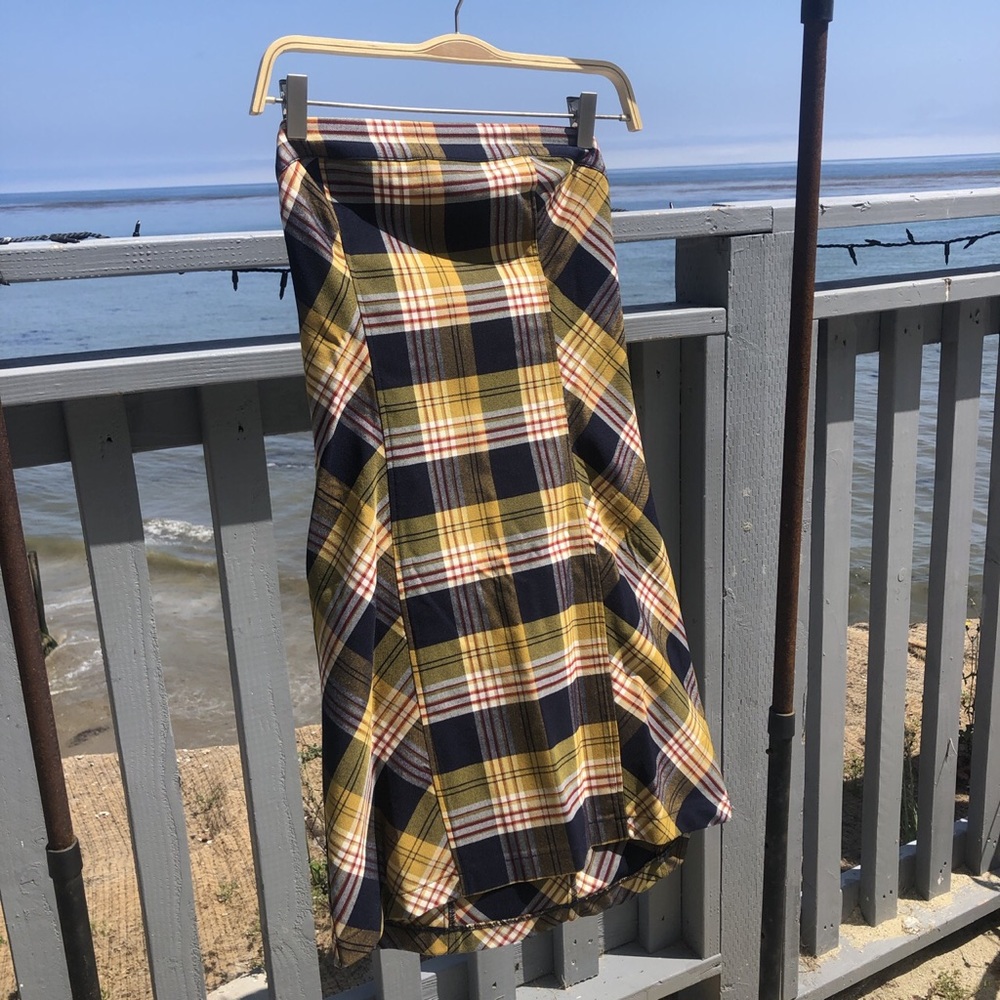 Plaid dress